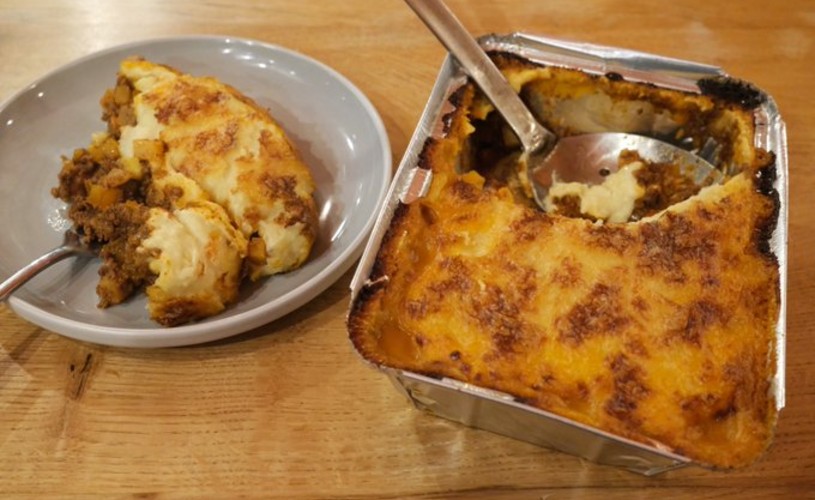 Pony & Trap cottage pie for Breaking Bread At Home